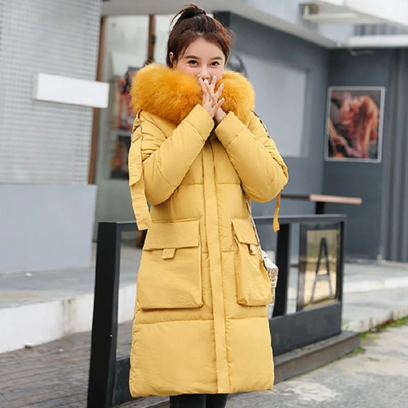 Женская зимняя длинная одежда, верхняя одежда, теплая парка Veste Hiver Femme, Женская мода Mujer, плюс размер, куртка-пуховик, zapul Harajuku YL169