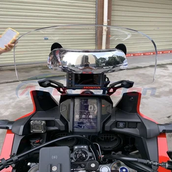 

Universal Motorcycle Windshield 180 Degree Safety Rearview Blind-Spot-Mirrors For BMW R1250GS Rear View Mirrors Motorcycle Part