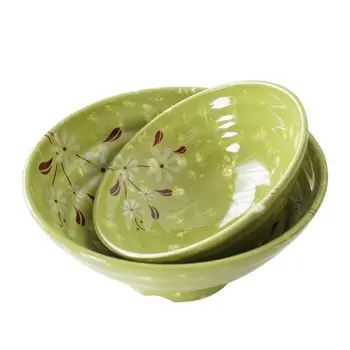 

Melamine Bowl Large Bowl Commercial Imitation Porcelain Soup Powder Rice Noodle Bowl Shatter-resistant Plastic Bowl Beef Ramen