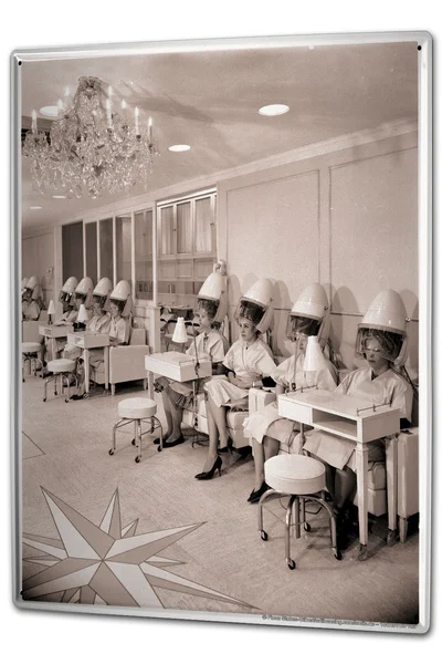 Tin Sign Professional Guild Hairdresser Vintage | Дом и сад