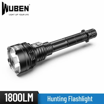 

WUBEN H8 Long Range Throw 1000 Meters CREE XHP35 LED Self Defense Torch Light 18650 battery Outdoor Hunting Fishing Flashlight