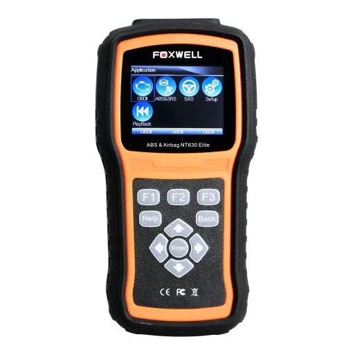 Foxwell NT630 PLUS Elite ABS и инструмент сброса подушек безопасности с SAS этот новый сканер