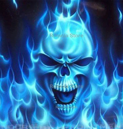It horror movie& skulls Full square / round drill 5D diamond painting DIY embroidery cross-stitch mosaic gifts home decoration - Цвет: AE2225