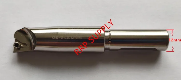 

1pc SBJ1216-50L boring bar, use with F1-12 boring head, boring hole range: 16-20mm.