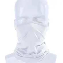 Дышащий шелк светло-голубого цвета средней длины Ветрозащитная маска с резинкой на шее крышка капота езда на велосипеде езда платок солнцезащитный крем для загара на открытом воздухе маски