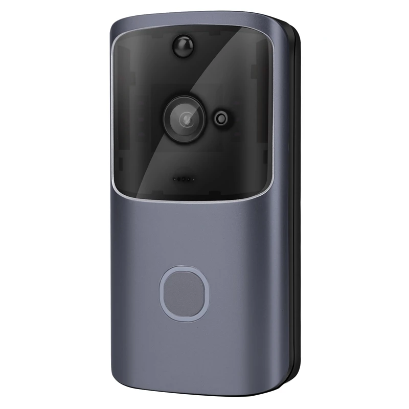 720P Wifi умный беспроводной дверной звонок ночного видения с приложением, умный визуальный домофон, запись удаленного домашнего мониторинга