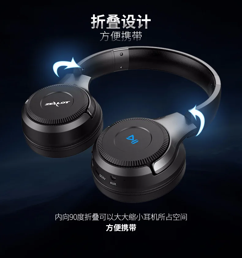 B26T Bluetooth 4,0 Беспроводные наушники микрофон стерео Бас гарнитуры Поддержка TF карты портативный складной Hands Free новые наушники