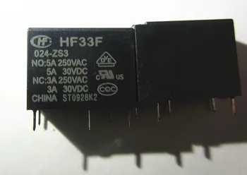 

10pcs JZC-33F 005 012 024 -HS3 ZS3 5V12V24V 45 5A HF33F Original New 1 order
