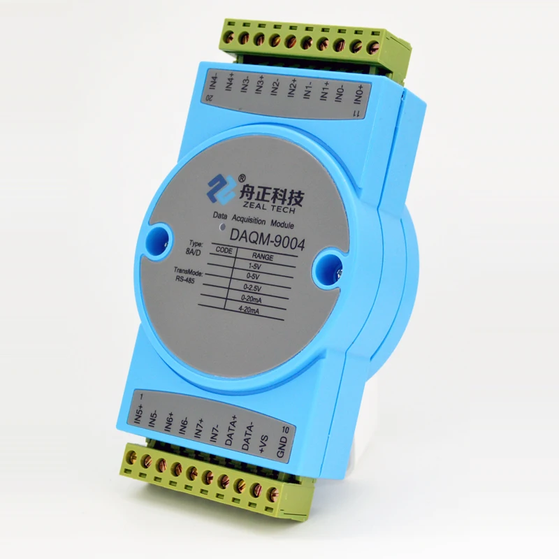 Аналоговый входной и выходной модуль к 485modbus данных IO коллектора напряжения и тока 4-20 мА сигнала