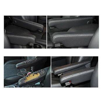 

2x Seat Armrest Cover Leather For Land Rover Freelander 2 07-15 Interior