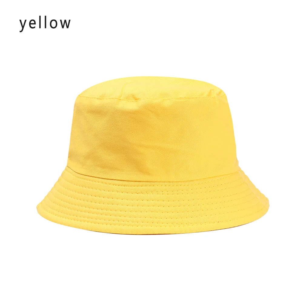 yellow 1 шт., рыбацкая Кепка, яркие цвета, Практичная кепка от солнца, унисекс, повседневная хлопковая кепка, кепка для улицы, солнцезащитная, для женщин, мужчин, модные аксессуары - Цвет: yellow