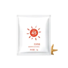 SPF50 солнцезащитный крем для лица PA++ отбеливающий крем солнцезащитный крем для кожи уход за кожей лица 3 г Размер образца