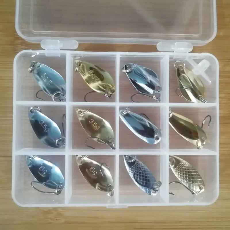 Набор удочек Snakehead, 2 грамма, 2,5 граммов, 5 граммов, набор наживки с блестками, набор наживки, 12 только в коробке
