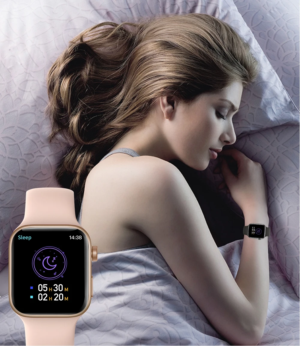 Iwo 14 U Watch 7 Series 7 Smart Watch 2021 Heart Rate Ecg Games Bluetooth Call Smartwatch Men Women Temperature Pk W27 W37 Pro