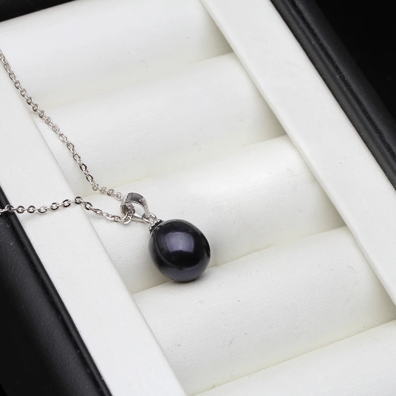 925 sterling silver pendant for women real cultured natural freshwater pearl pendant necklace pendant necklace silver pendant