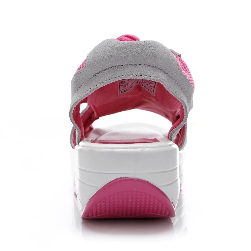 New Wedge Sneaker Slimming Toning Shoes Sandals Thick Bottom Increase Sport Women Fitness Shoes Shock Absorber Jumping Sneakers