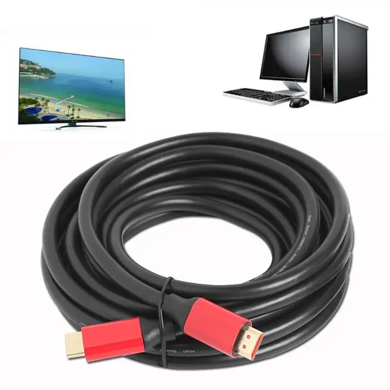 4 K/60Hz HDMI 2,0 кабель позолоченная Чистая медь HD 19+ 1 3D 1,4 видео шнур для ТВ-проектор приставка для PS3/PS4 игровой плеер