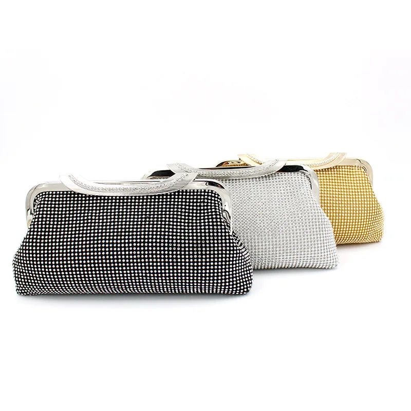 

Korean-style Fashion Women's Hand Banquet Bag Shoulder Carrying Lock Evening Bag li fu bao