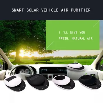 

Smart Solar Car Air Purifier Car With Odor To Formaldehyde Negative Ion Car Oxygen Bar Aromatherapy Machine