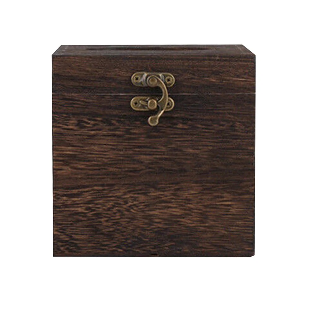 Storage Tissue Box Towel Paper Case Living Room Organizer Home Decor Napkin Holder Table Retro Wooden Car Square Container