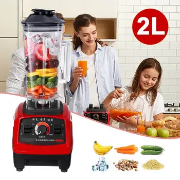 

2L 800W Heavy Duty Commercial Grade Blender Mixer Juicer High Power Food Processor Ice Smoothie Bar Fruit Blender