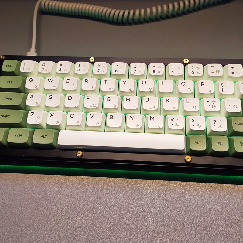 Matcha Keycaps Sublimação Semelhante Xda Perfil Russo Japonês Coreano 125 Chave Keycap Teclado Mecânico-tampa Pbt - Imagem 6