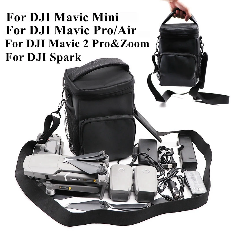 Crazy Sale ZZP Mavic Mini Combo Shoulder Bag Drone Body Battery Remote Controller Carrying Handbag for DJI Mavic Air/Pro/ Mavic 2 /Spark Bag 