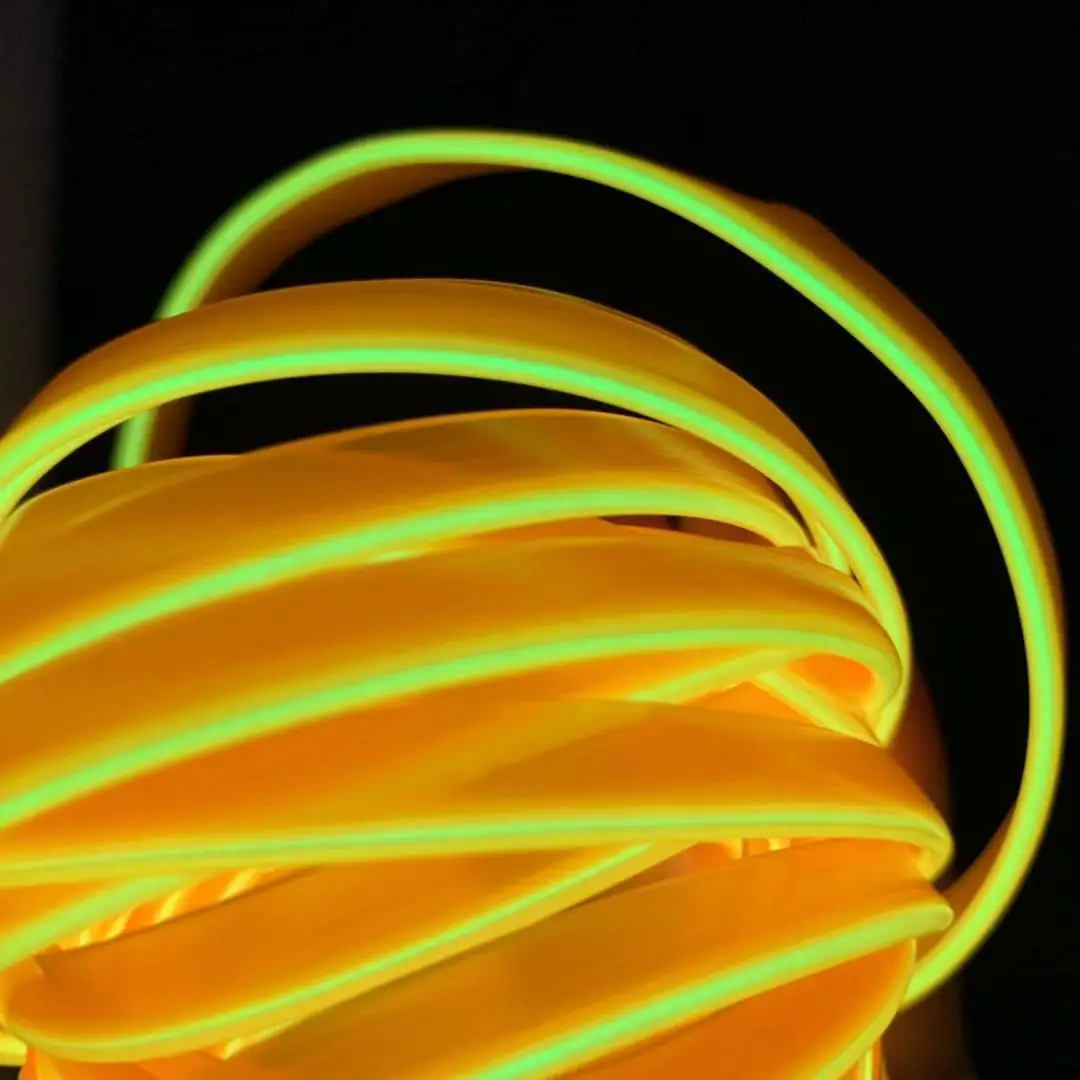 5 м светодиодный неоновый свет для украшения автомобиля EL Wire светодиодный светильник Гибкая веревочная трубка с адаптером DC12V для автомобилей и мотоциклов JURPOO