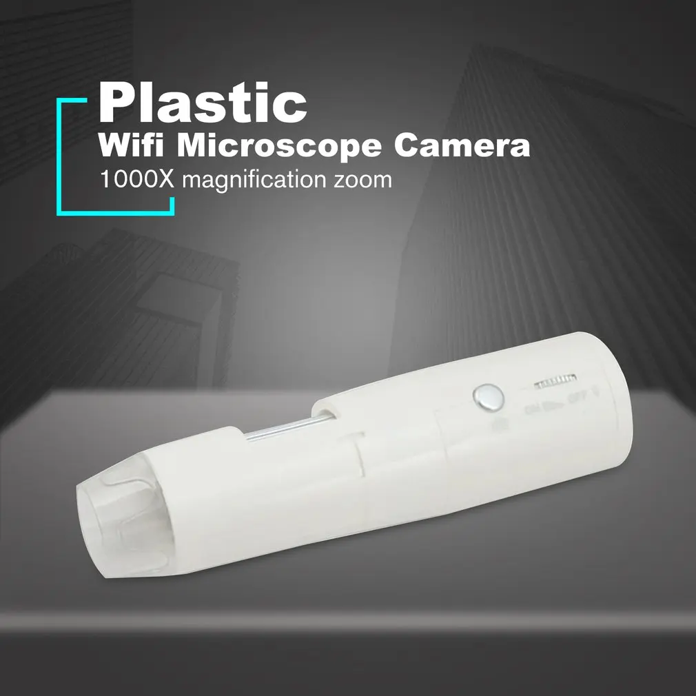 

Wireless Digital Microscope PFC Optics 1000X Handheld Portable Mini WiFi USB Microscope Camera for Smart Phone PC Tablet