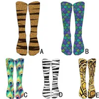 Multicolor Носки с рисунками животных, лапы, 3D носки, новинка, лапы животных, носки для мужчин и женщин, Y918 - Цвет: Multicolor