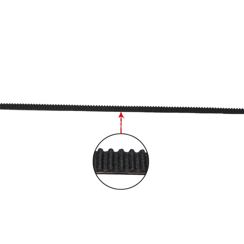 GT2-6mm / 10mm open timing belt GT2 belt Rubber Aramid Fiber cut to length for 3D printer wholesale 3d printer filament