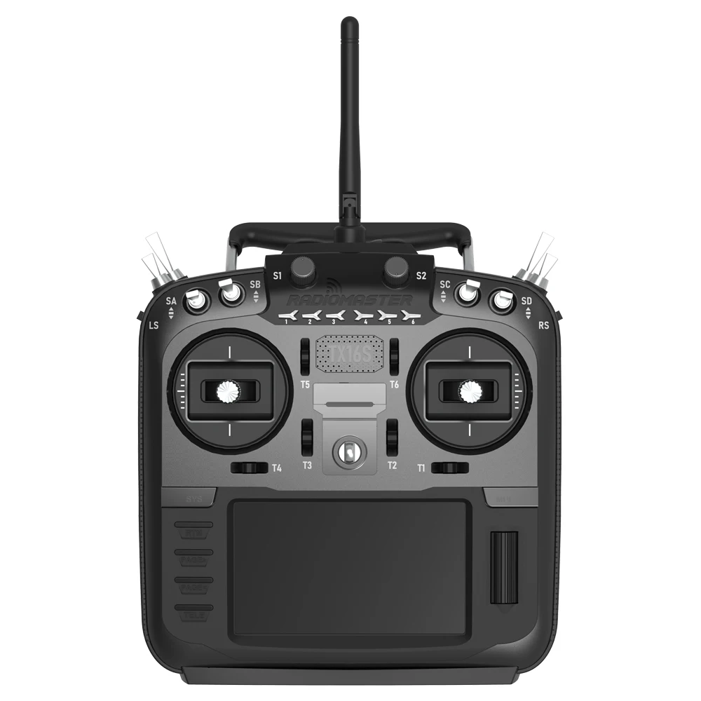 

RadioMaster TX16S Hall Sensor Gimbals 2.4G 16CH Multi-protocol RF System OpenTX Mode2 Transmitter for RC Drone Mode 2