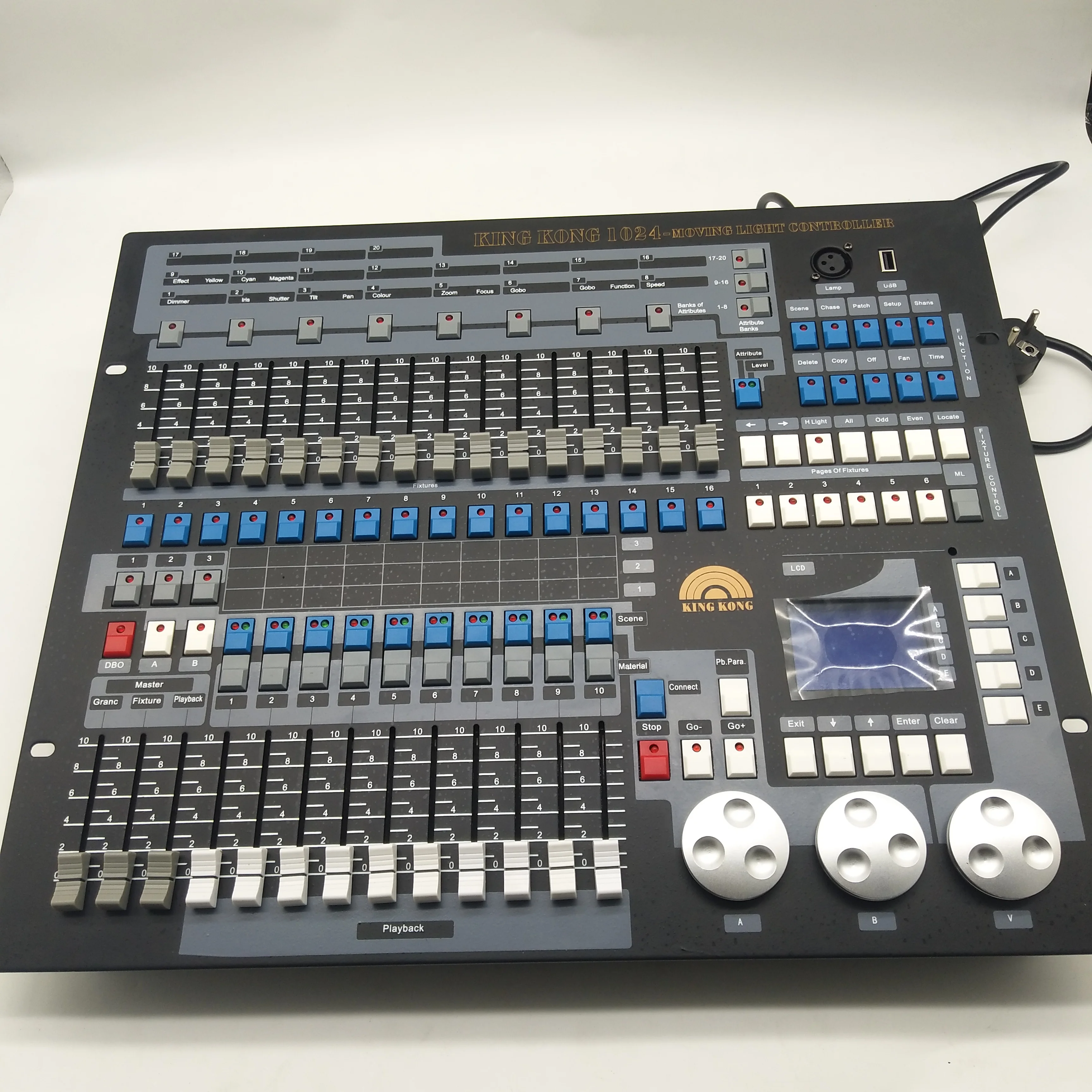 Профессиональное сценическое освещение Контролер 1024 DMX консоль диско DJ DMX1024