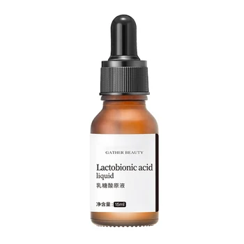 

Lactobionic acid solution shrinks pores and relieves closed face essence fruit acid skin renewal essence 15ml