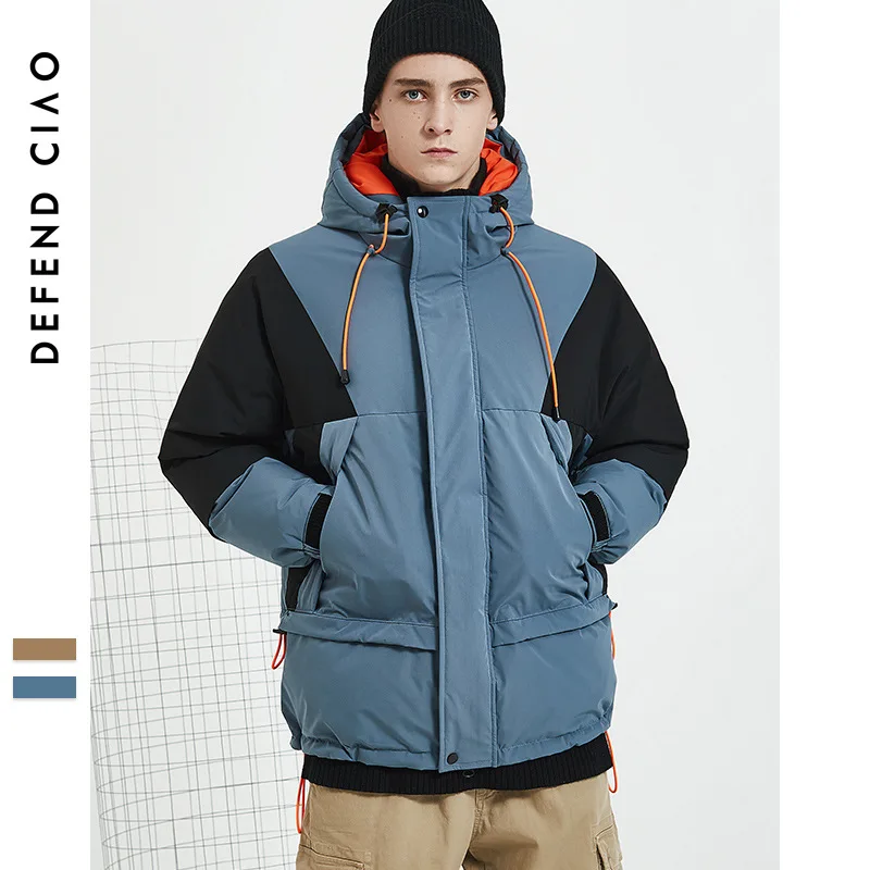 Koreaanse stijl heren donsjack verwarmde winter jas outdoor 2019 Brand Fashion wandelen skiën warme sport jas mannelijke top kwaliteit