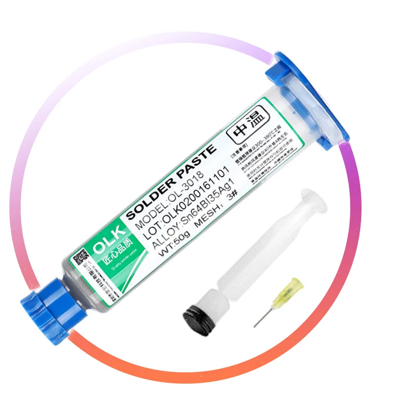 Solder Paste Medium Low Temperature Leaded Lead free Tin Paste Sn63Pb37 PCB Flux For Soldering