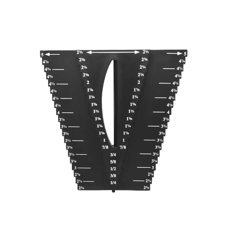 

Woodworking Punching Scriber Hole Scribing Gauge Hole Positioning Crossed Gauge Aluminum Alloy Ruler