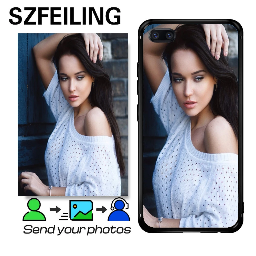 

DIY Glass phone case For Huawei Nova 4 5 2i 3i 2s 3E 5i pro 4E 3 2 plus mobile cover Customized Image shell hard Tempered case