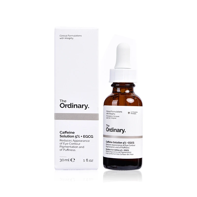 the ordinary caffeine solution wrinkles