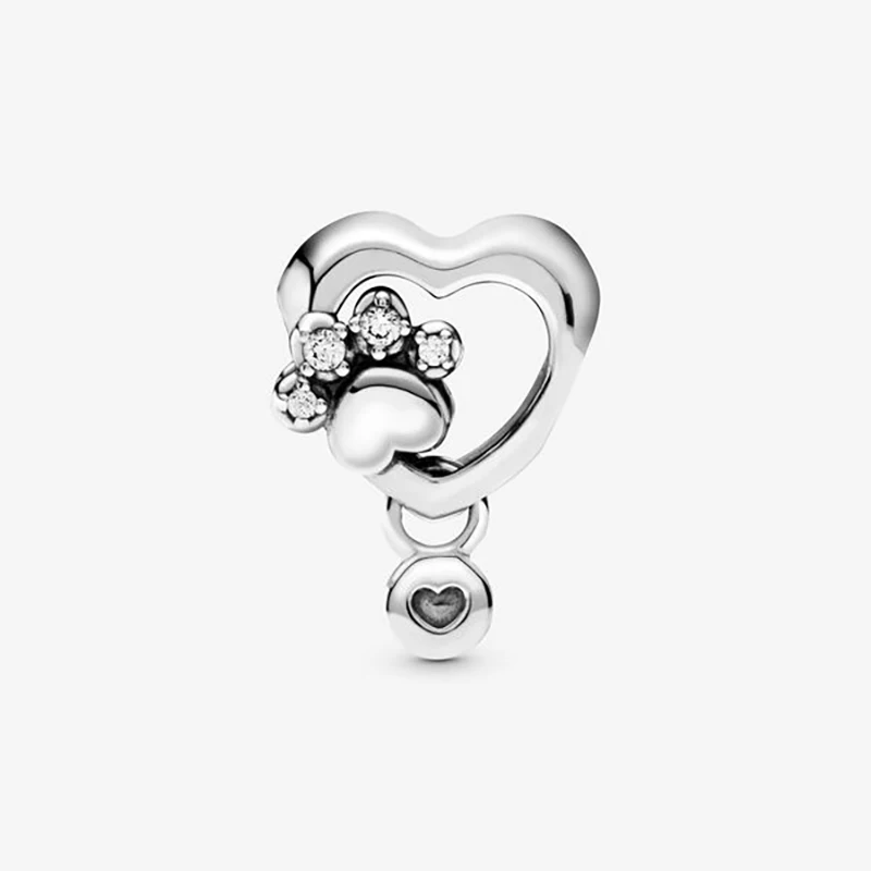 2020-Brand-New-925-Sterling-Silver-Beads-Sparkling-Paw-Print-Heart-Charms-fit-Original-Pandora-Bracelets (2)