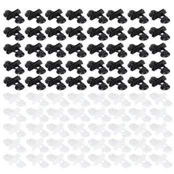 

New 40PCS PVC Connector Adapter Aquarium Fish Tank Suction Cup Separating Board Divider Support Clip aquarium fish tank Tools
