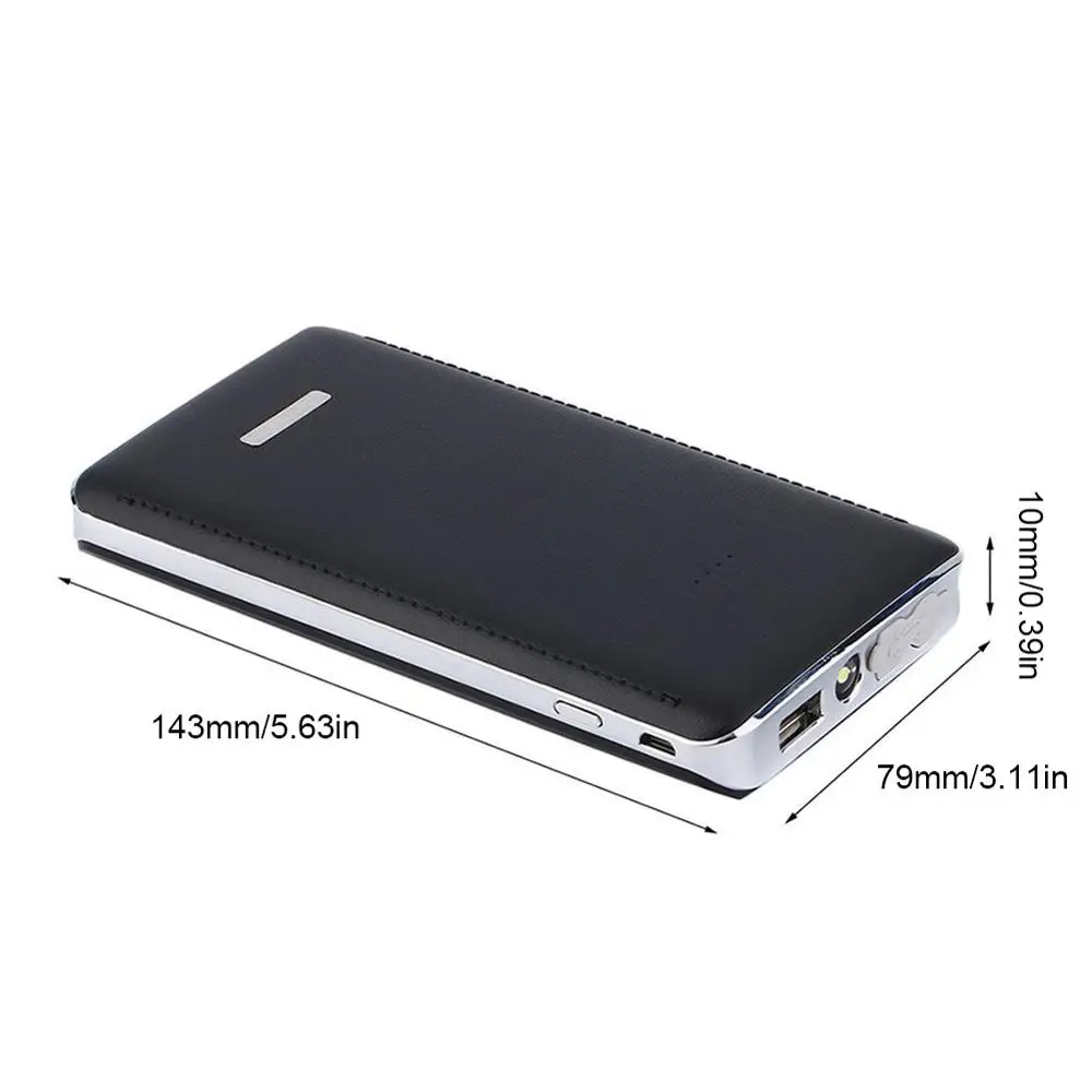 Portable 12V 6000 mAh Car Jump Starter Emergency Battery Charger Power Bank Car Digital Charge Ligh