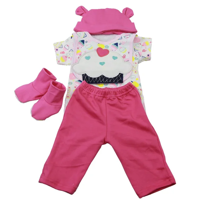 Fashion Design 55cm Reborn Silicone Baby Doll Clothes