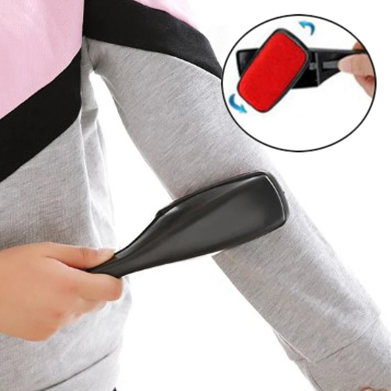 

2019 Practical Lint Roller Rotary Anti-static Sticky Brush Dust Hair Remover Clothes Sweater Wool Household Cleaning Brush Tools