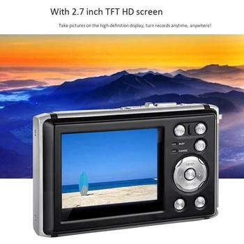 

Digital Camera 16 Million Waterproof Digital Video Camera 2.7 Inch Sports Digital Camera 1080P HD Home Camera