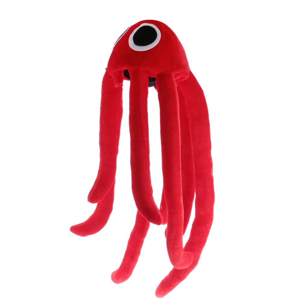 Ocean Sea Octopus Hat Headwear Adult Halloween Party Costume