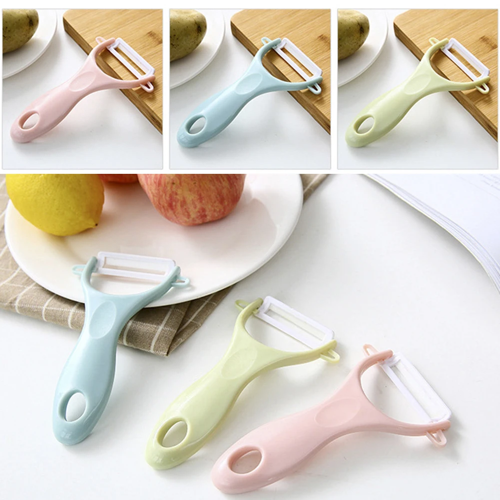 

Ceramic Peeler Kitchen Planer Peeler Peeling Apple Peeler Ceramic Fruit Vegetable Peeler Cutter Kitchen Tool 1pc