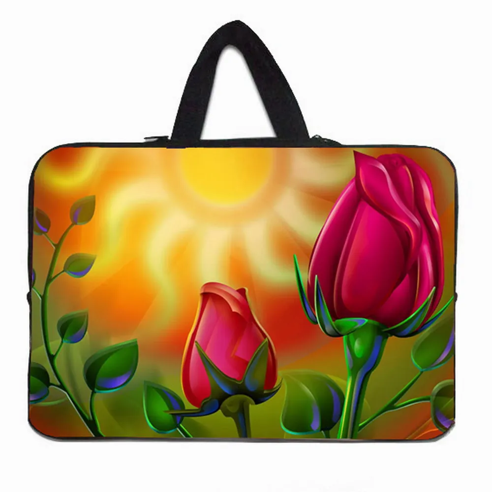 

Notebook Computer Portable Bag 15" Female Neoprene Briefcase For Dell G3 ThinkPad Apple Macbook Pro 15.4" 15.6" 15.3" PC Handbag