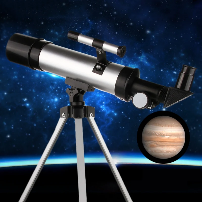 

*Kids Beginners Educational Outdoor Telescope Toy Travel Refractor Astronomical Telescope Spotting Scope With Portable Tripod#