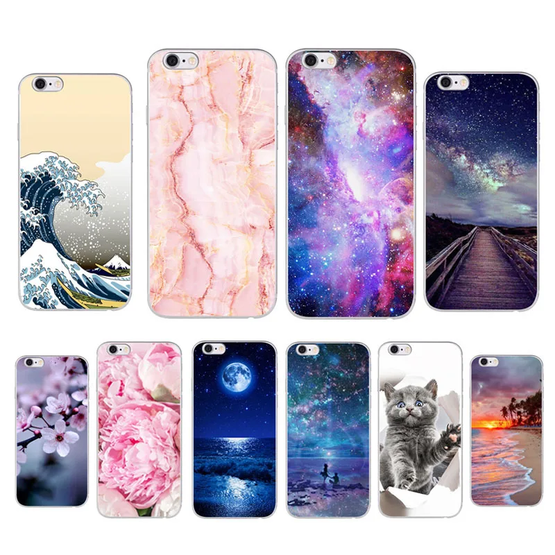 

TPU For Huawei Y6 2017 Case Cover Silicone Soft Y5 2017 Mya-L22 5.0" Phone Back Protector For Huawei Y 6 2017 Case Cat Y 5 2017